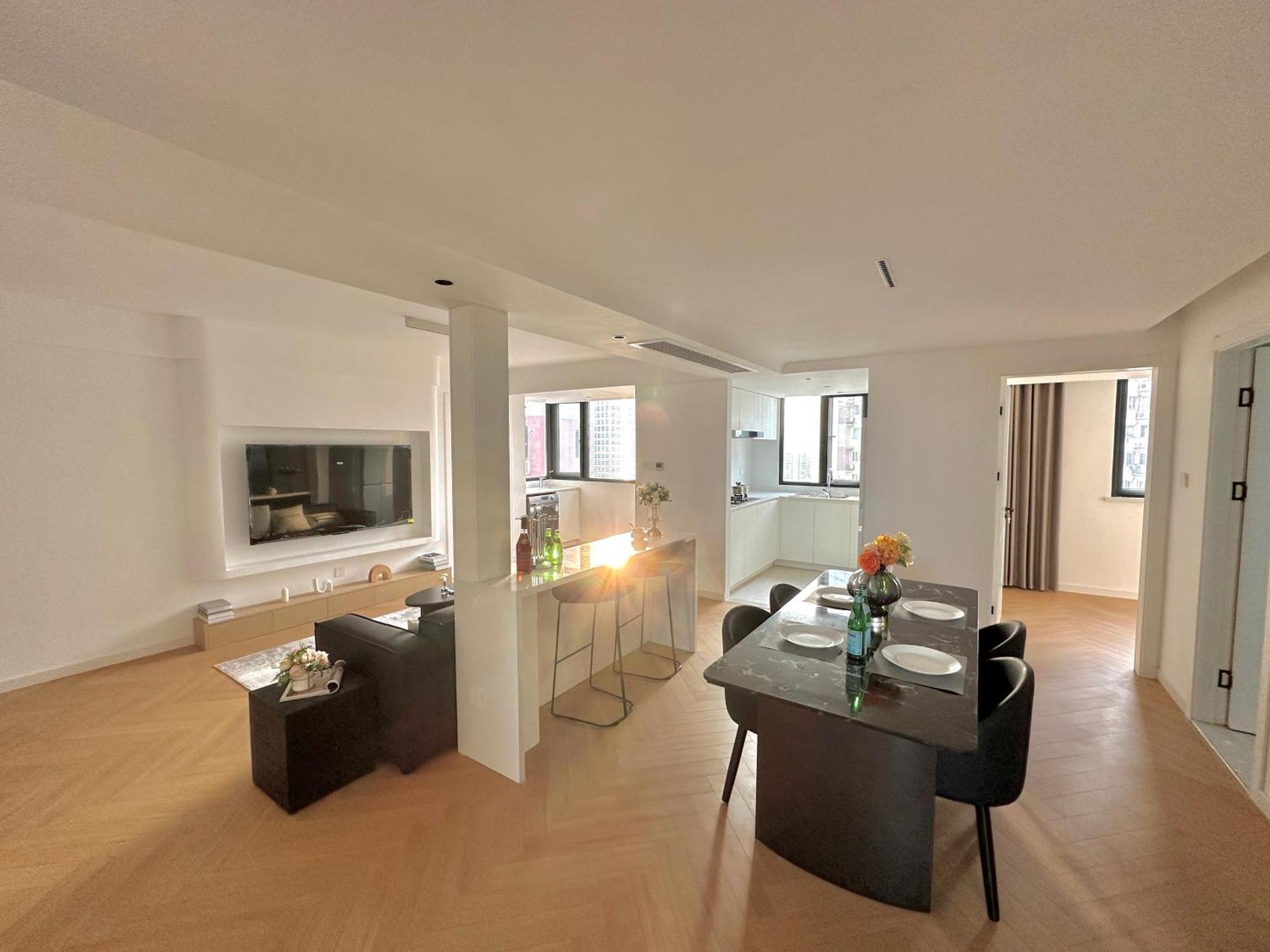 Apartment Zhome Parkville-three Bedrooms With View-near Xin Tian Di Shanghai
